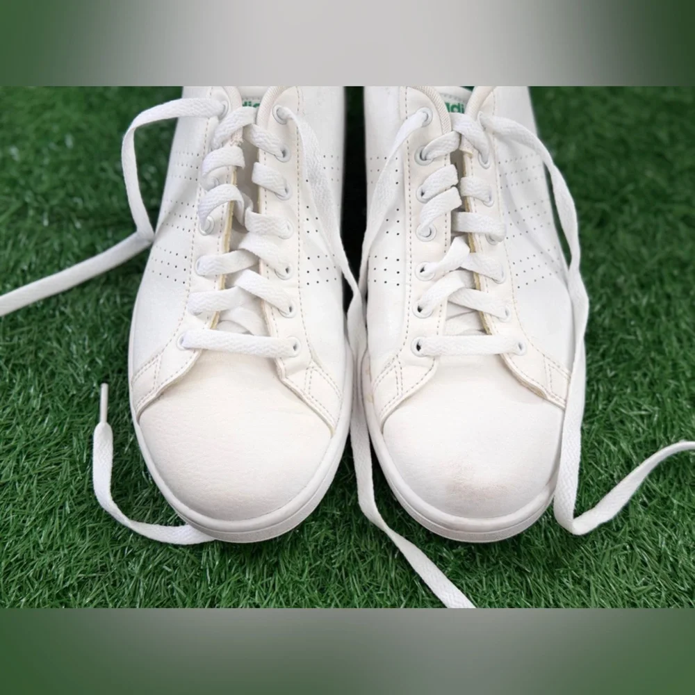Adidas Cloudfoam Advantage Clean‎ 'Footwear White' AW3914 Size 9.5